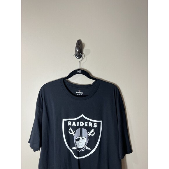 NFL Team Apparel Raiders Football Men’s Tshirt Size XXL NEW #80 Thomas - Picture 2 of 11